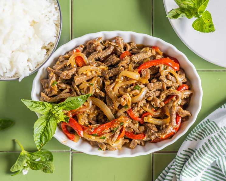 Thai Spicy Basil Beef Recipe